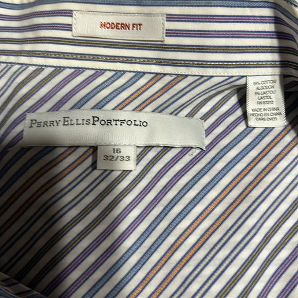 Perry Ellis Portfolio~Modern Fix~16 Neck - Picture 2 of 7